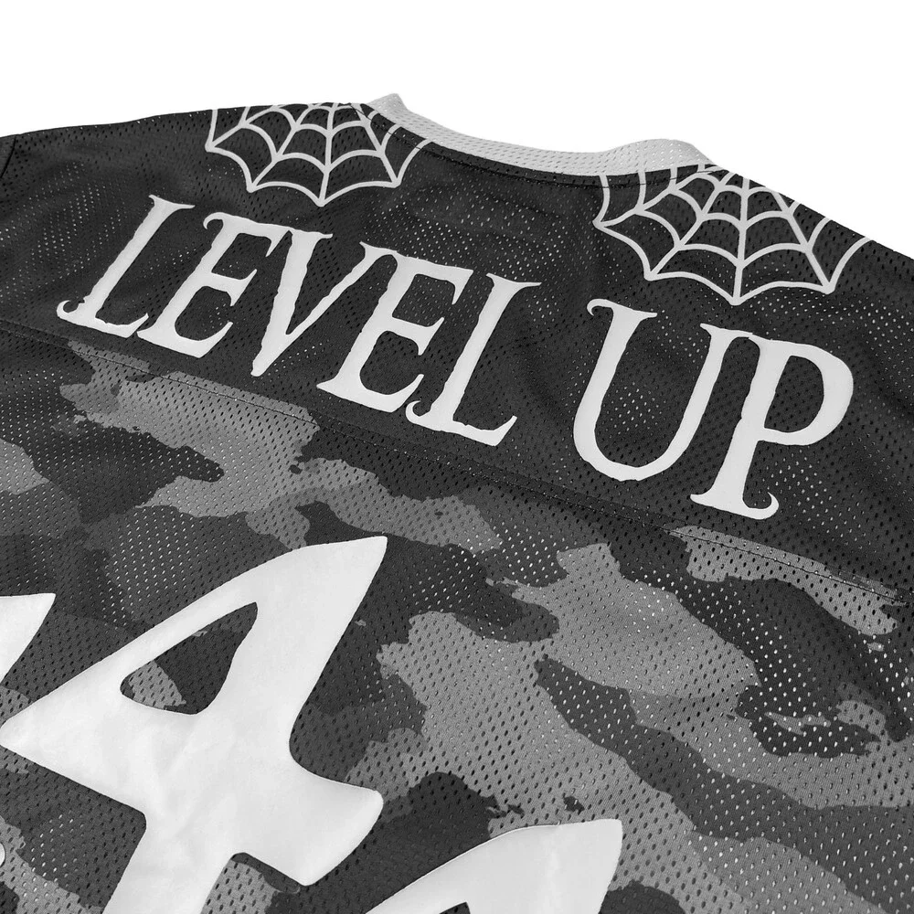 Level Up - Mesh Camo Football Jersey Size Large (L)